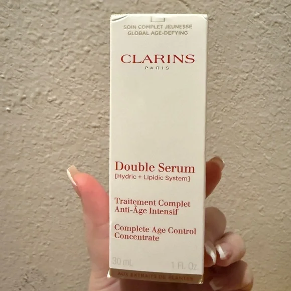 CLARINS BNIB DOUBLE SERUM® - Anti-Aging + Anti-Wrinkle Serum